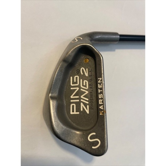 Karsten PING ZING 2 Orange  Dot  SIron Steel Golf Club with Ping Golf Pride Grip - Picture 2 of 9